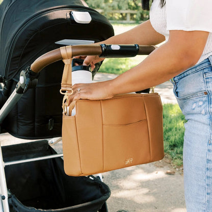 Freshly Picked Classic Stroller Caddy - Butterscotch - DBCDCPNBUT-V1