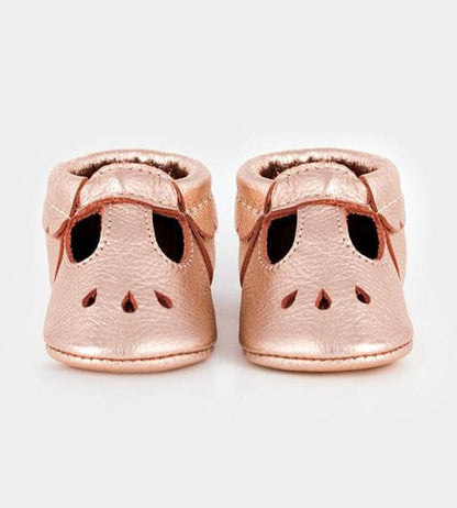 Freshly Picked Mary Janes, Size 1 - Rose Gold - FP12027-1