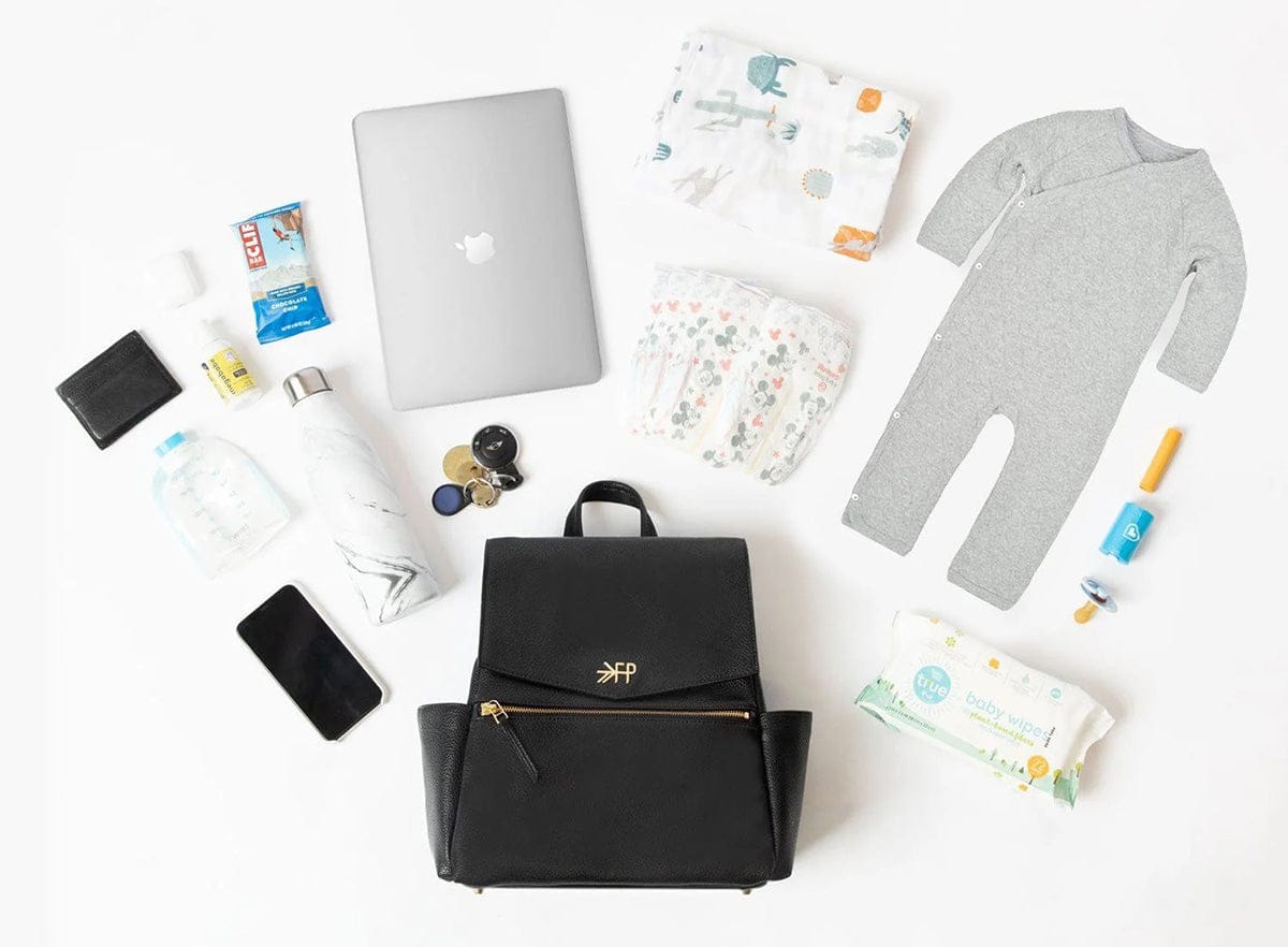 Freshly Picked Mini Classic Diaper Bag II - Cognac - DBMCCOGNAC-V2