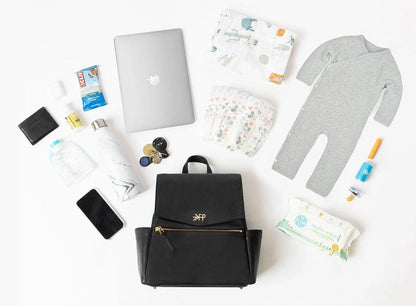 Freshly Picked Mini Classic Diaper Bag II - Cognac - DBMCCOGNAC-V2