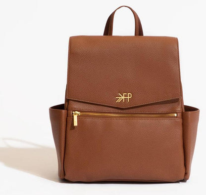 Freshly Picked Mini Classic Diaper Bag II - Cognac - DBMCCOGNAC-V2