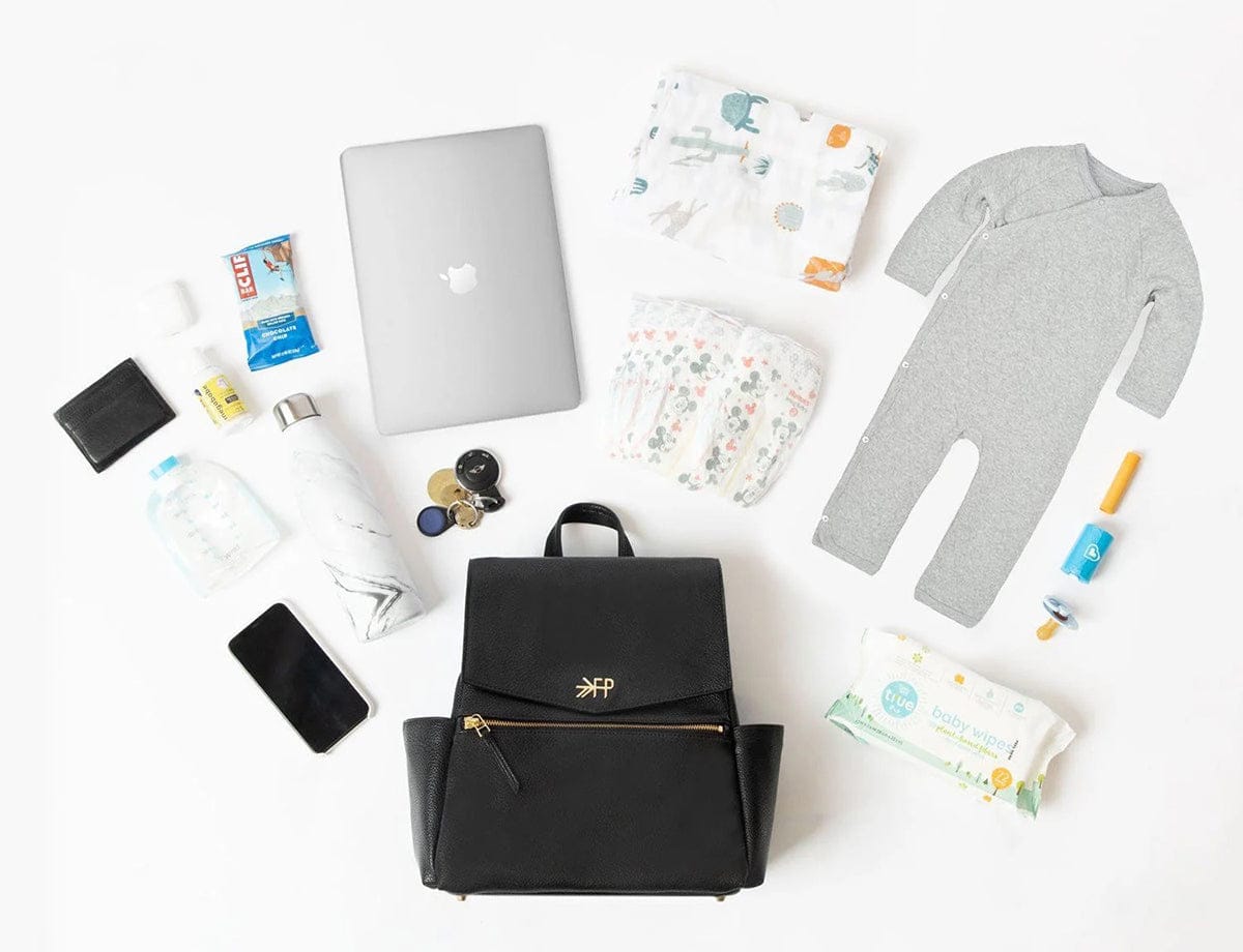Freshly Picked Mini Classic Diaper Bag II - Ebony - DBMCEBONYY-V2