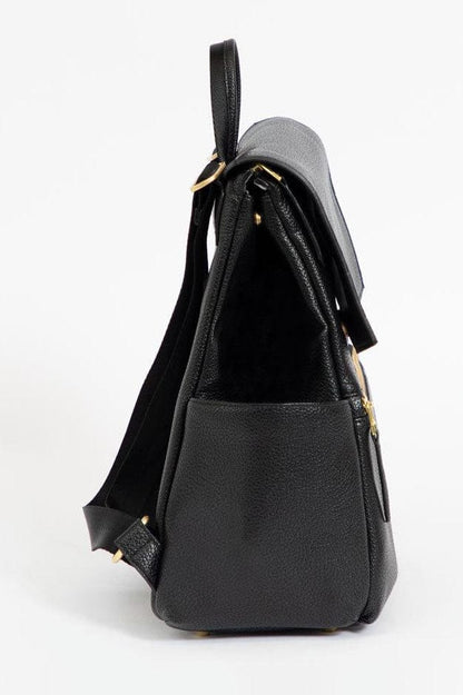 Freshly Picked Mini Classic Diaper Bag II - Ebony - DBMCEBONYY-V2