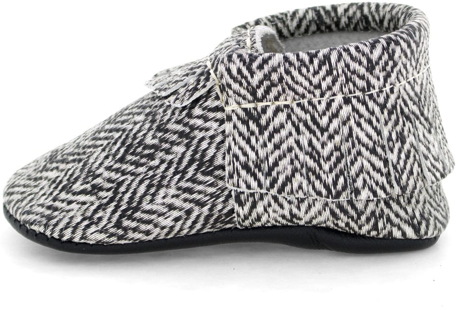 Freshly Picked Moccasins, Size 2 - Herringbone - FP12369-2