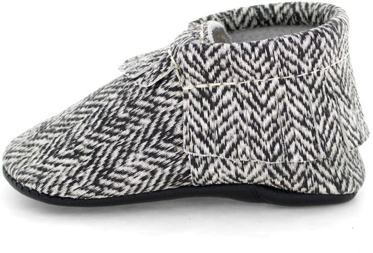 Freshly Picked Moccasins, Size 2 - Herringbone - FP12369-2