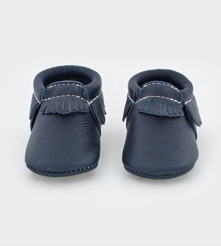 Freshly Picked Moccasins, Size 2 - Navy - FP12244-2
