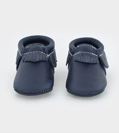 Freshly Picked Moccasins, Size 2 - Navy - FP12244-2