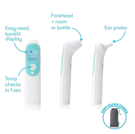 FridaBaby 3-in-1 Ear, Forehead + Touchless Infrared Thermometer - 068-FRIDA