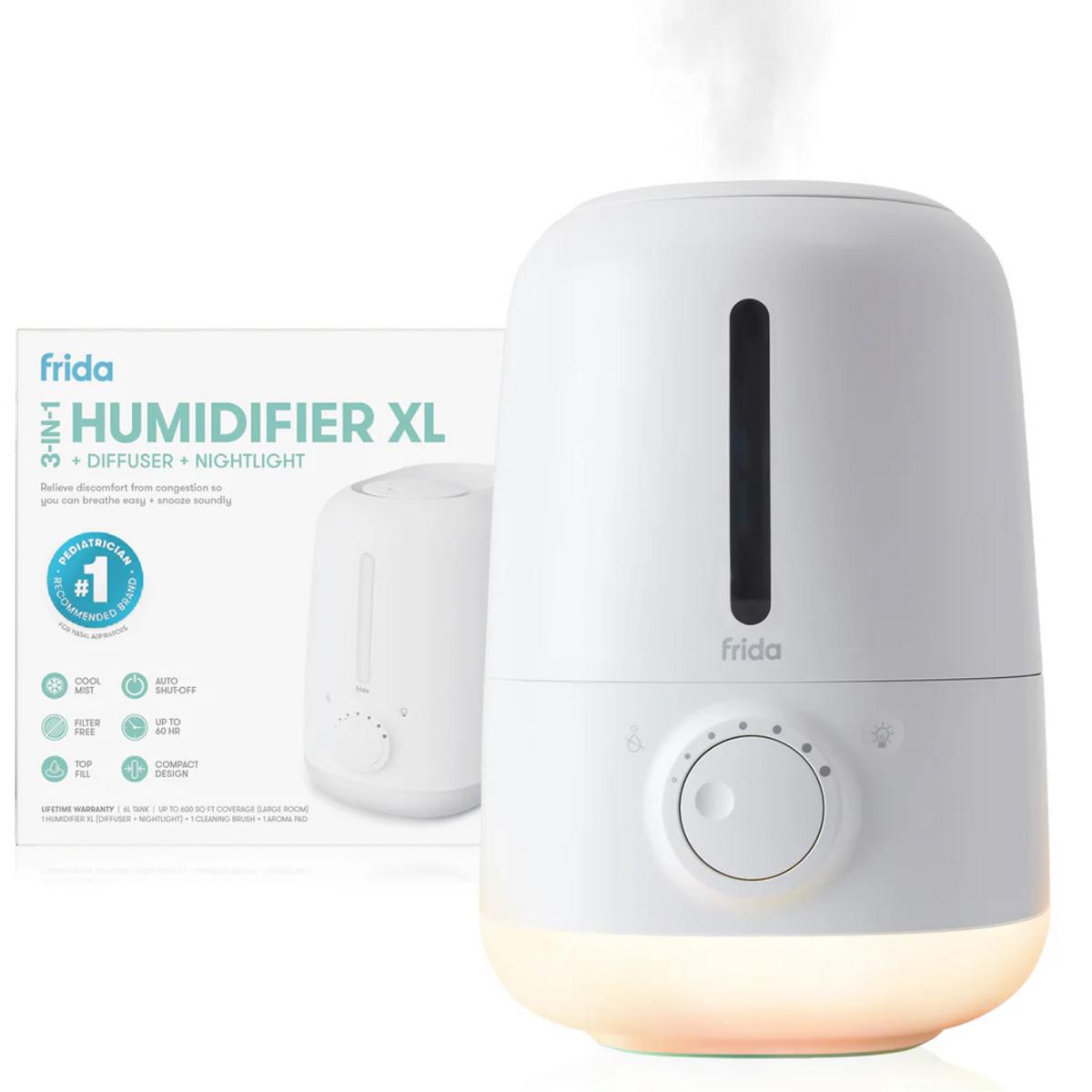 FridaBaby 3-in-1 Humidifier XL + Diffuser + Nightlight - 100001592