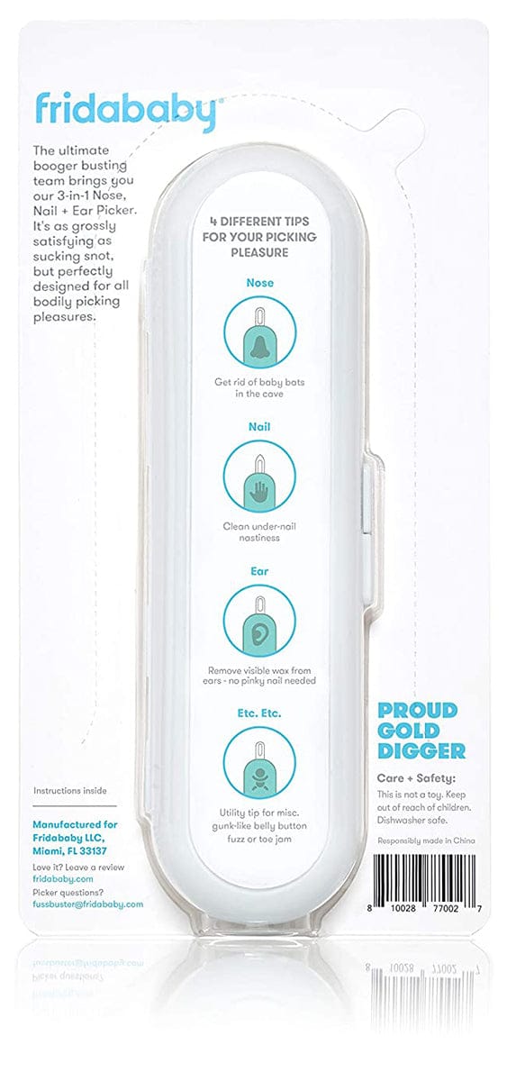 FridaBaby 3-in-1 Nose, Nail + Ear Picker - 077