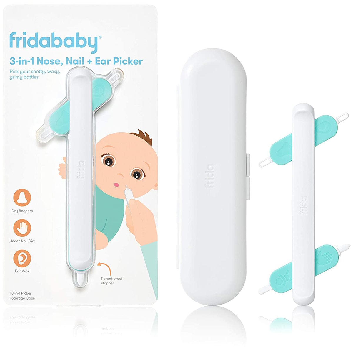FridaBaby 3-in-1 Nose, Nail + Ear Picker - 077