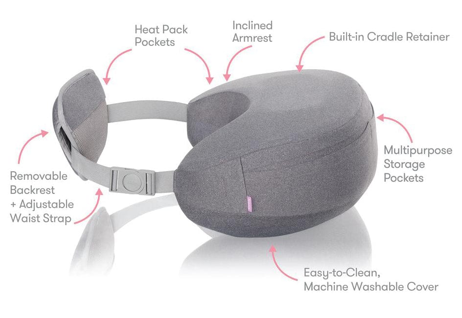 FridaBaby Frida Mom Adjustable Nursing Pillow - ms-npgy-ns-us00