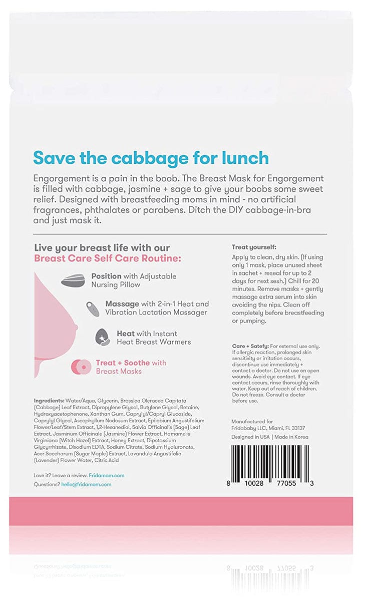 FridaBaby Frida Mom Breast Mask for Engorgement - MS-BRNC-2C-US00