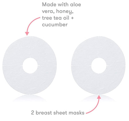 FridaBaby Frida Mom Breast Mask for Hydration - MS-BCNC-2C-US00