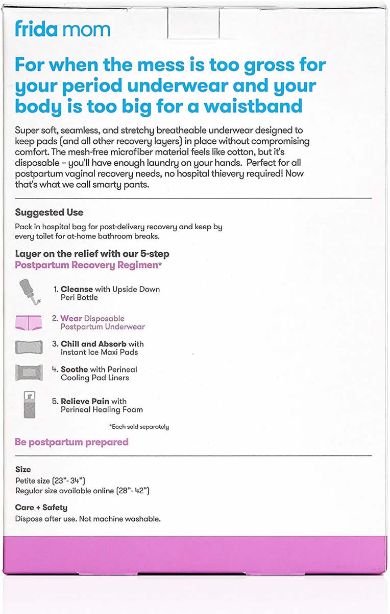 FridaBaby Frida Mom Disposable Postpartum Underwear (Regular) - MS-BUGY-RG-US00