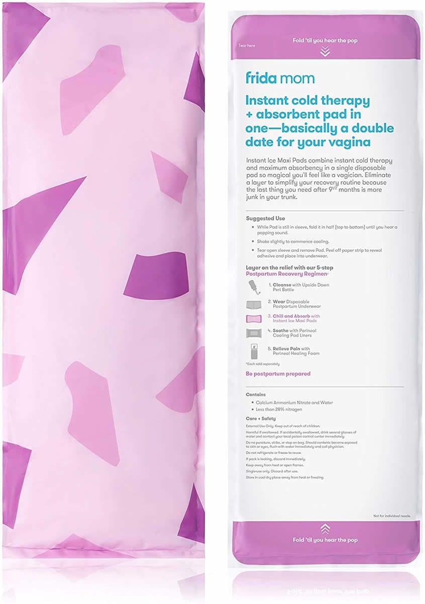 FridaBaby Frida Mom Instant Ice Maxi Pads - MS-MPNC-8C-US00