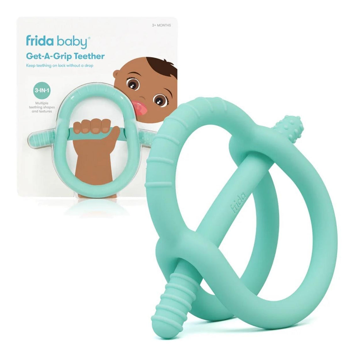 FridaBaby Get-A-Grip Teether - Teal - 100001671