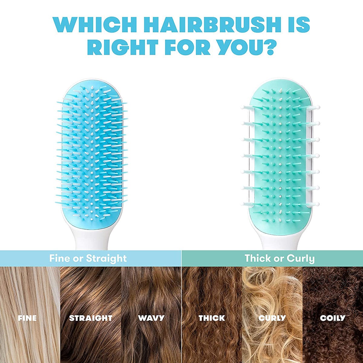 FridaBaby Hair Detangler Brush - Fine or Straight - 074