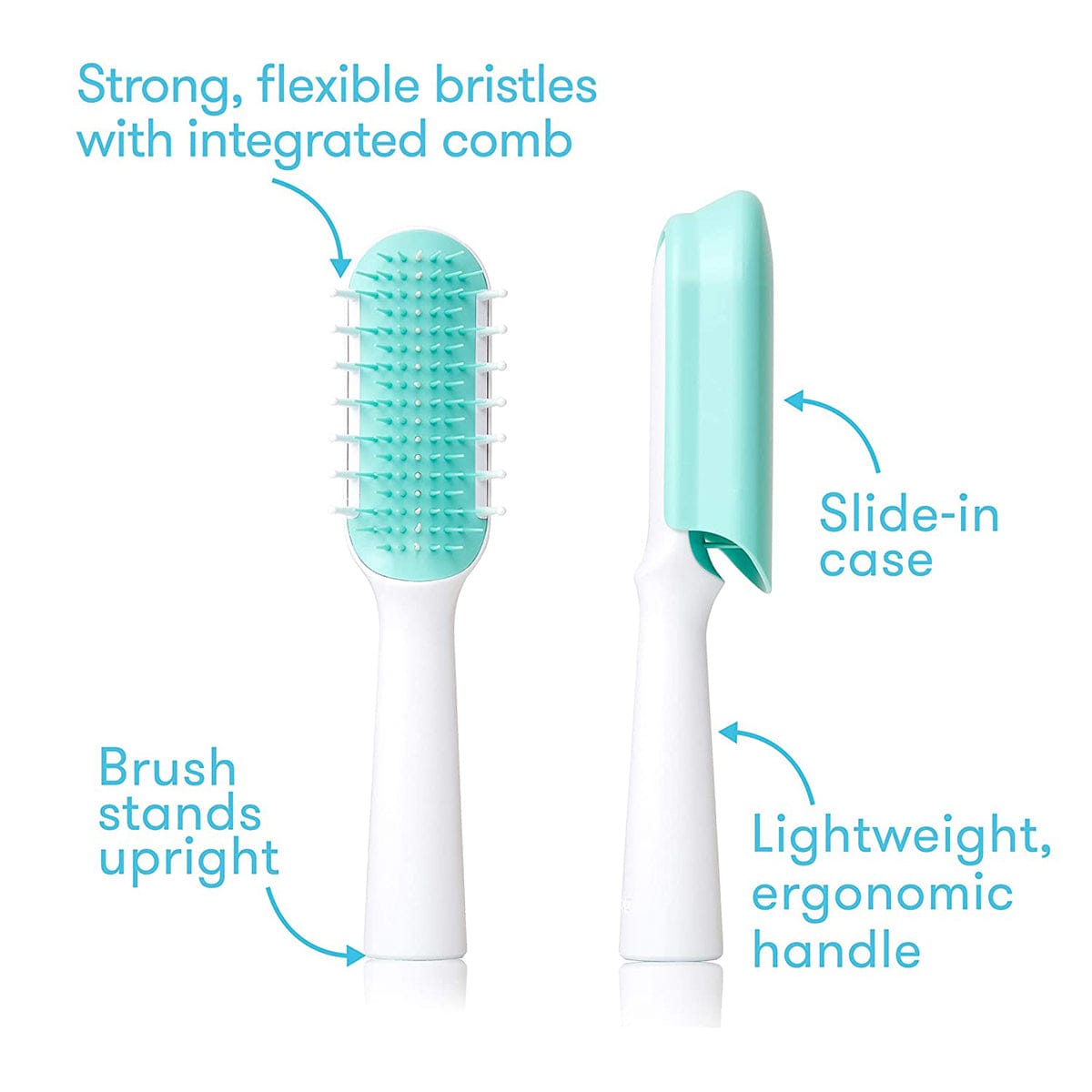 FridaBaby Hair Detangler Brush - Thick or Curly - 075