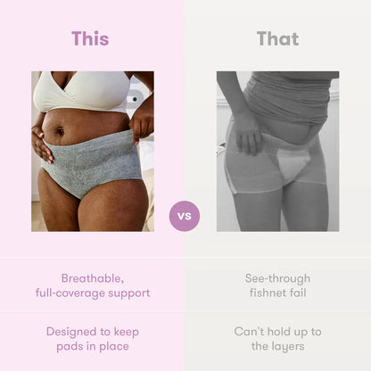 FridaBaby High-waist Disposable Postpartum Underwear 8 pk - Petite - 500000796