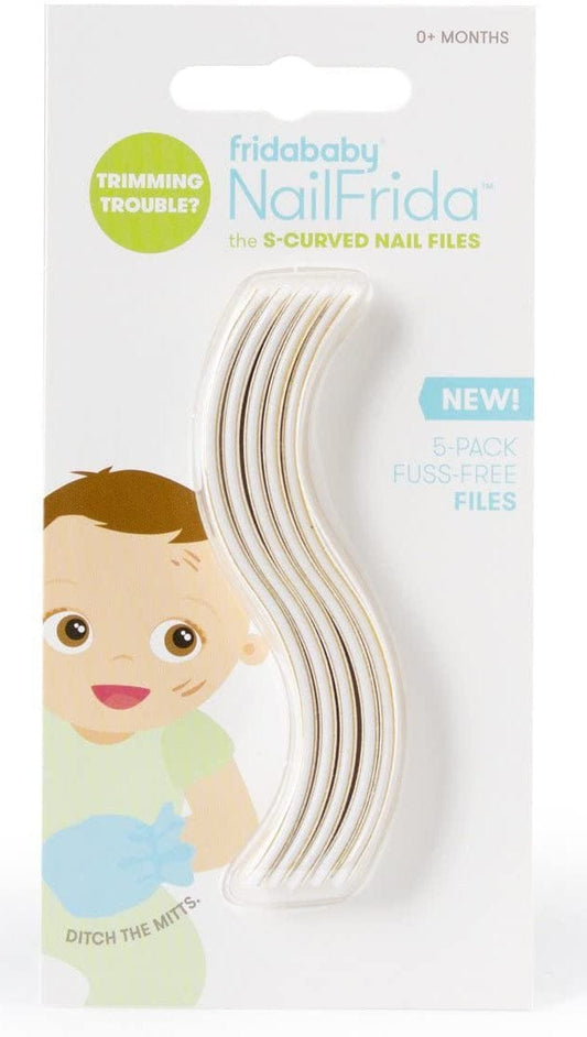 FridaBaby NailFrida S-Curved Nail Files - 5 Pack - 022-FRIDA