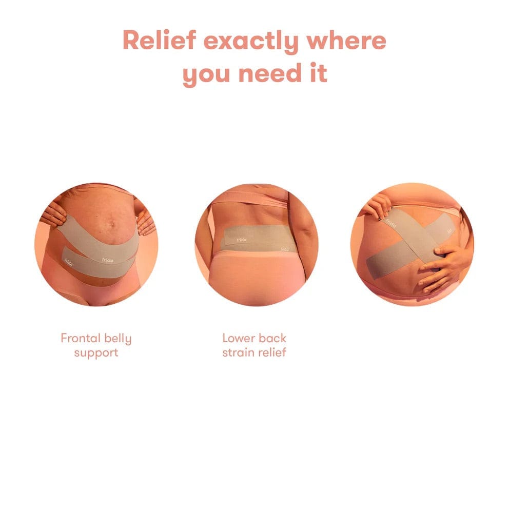 FridaMom Pregnancy Belly Tape for Pain + Strain Relief - 500001081