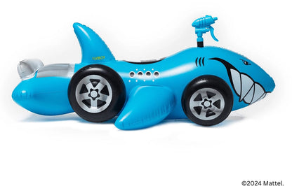 FUNBOY X Hot Wheels Kids Sharkruiser Pool Float w/ Water Squirter - HW-SHRK-CRUISR