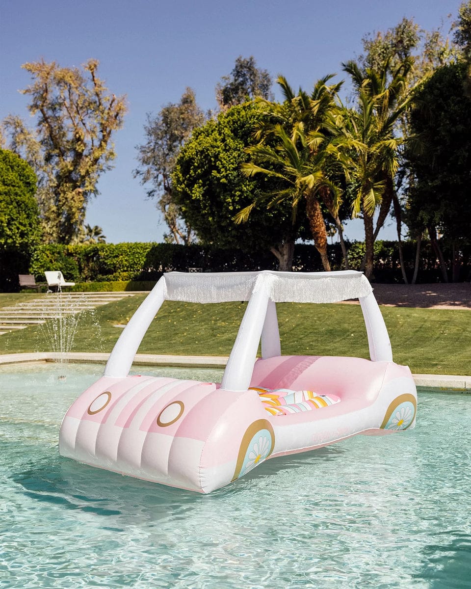 FUNBOY X Malibu Barbie Golf Cart Adult Pool Float - BRB-GOLFCART