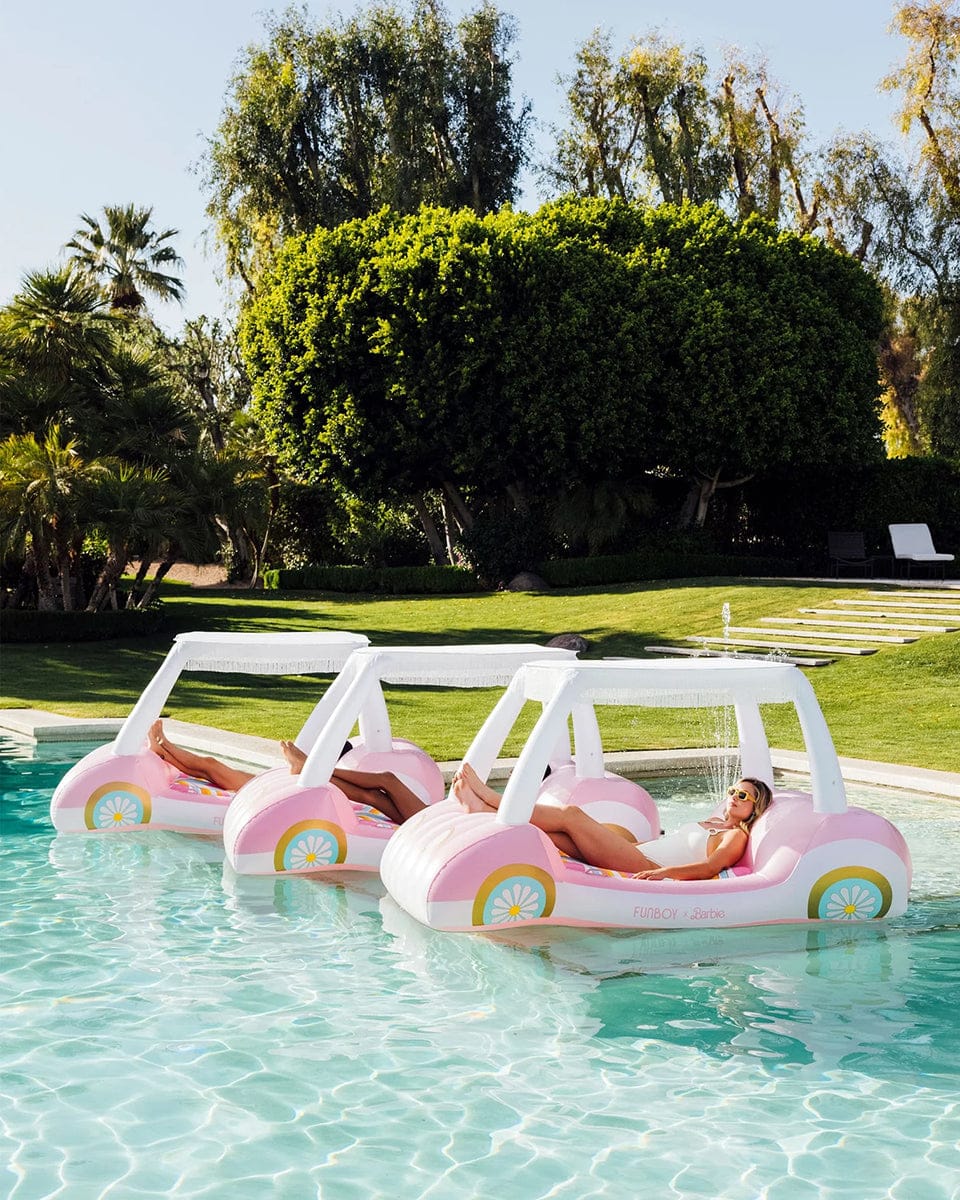 FUNBOY X Malibu Barbie Golf Cart Adult Pool Float - BRB-GOLFCART