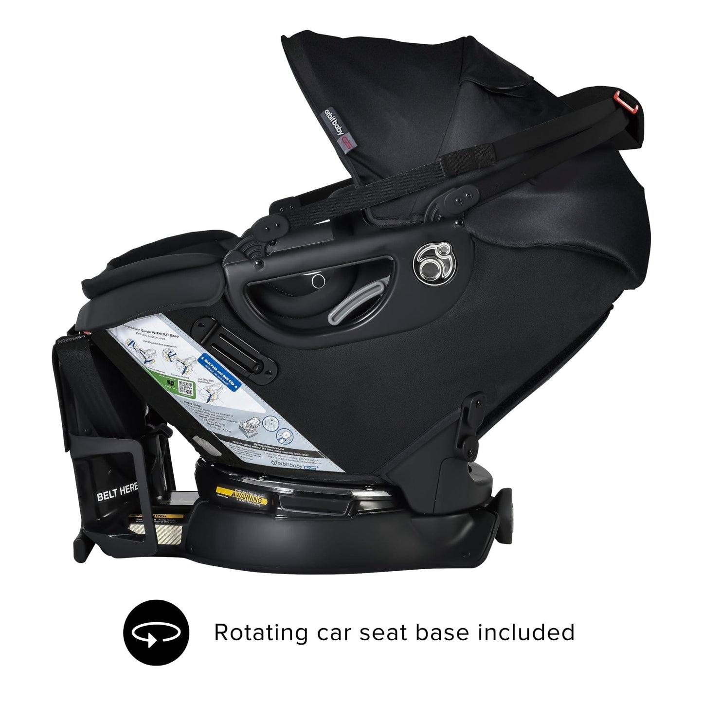 G5+ Merino Wool Infant Car Seat with Base - MW620GUS