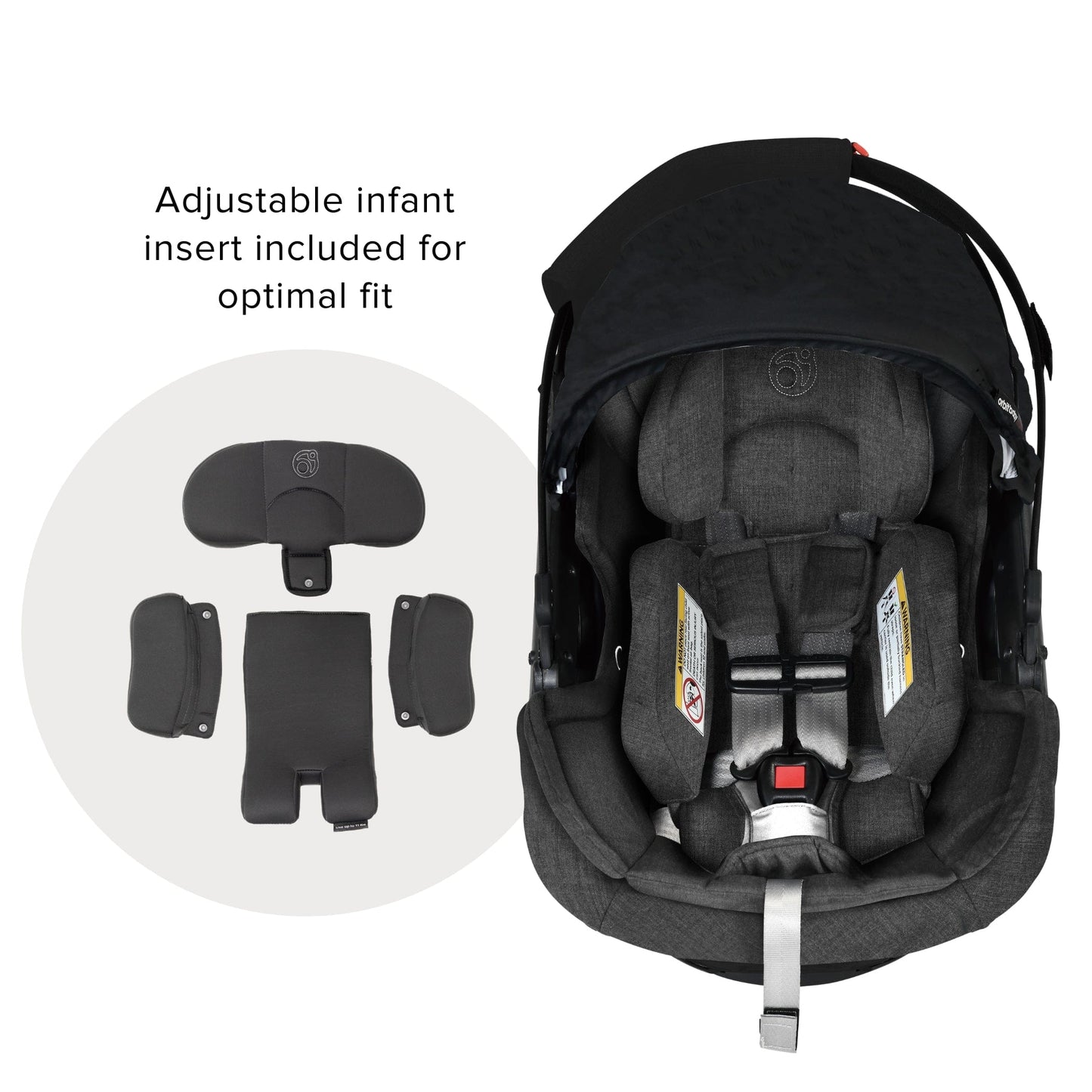 G5+ Merino Wool Infant Car Seat with Base - MW620GUS