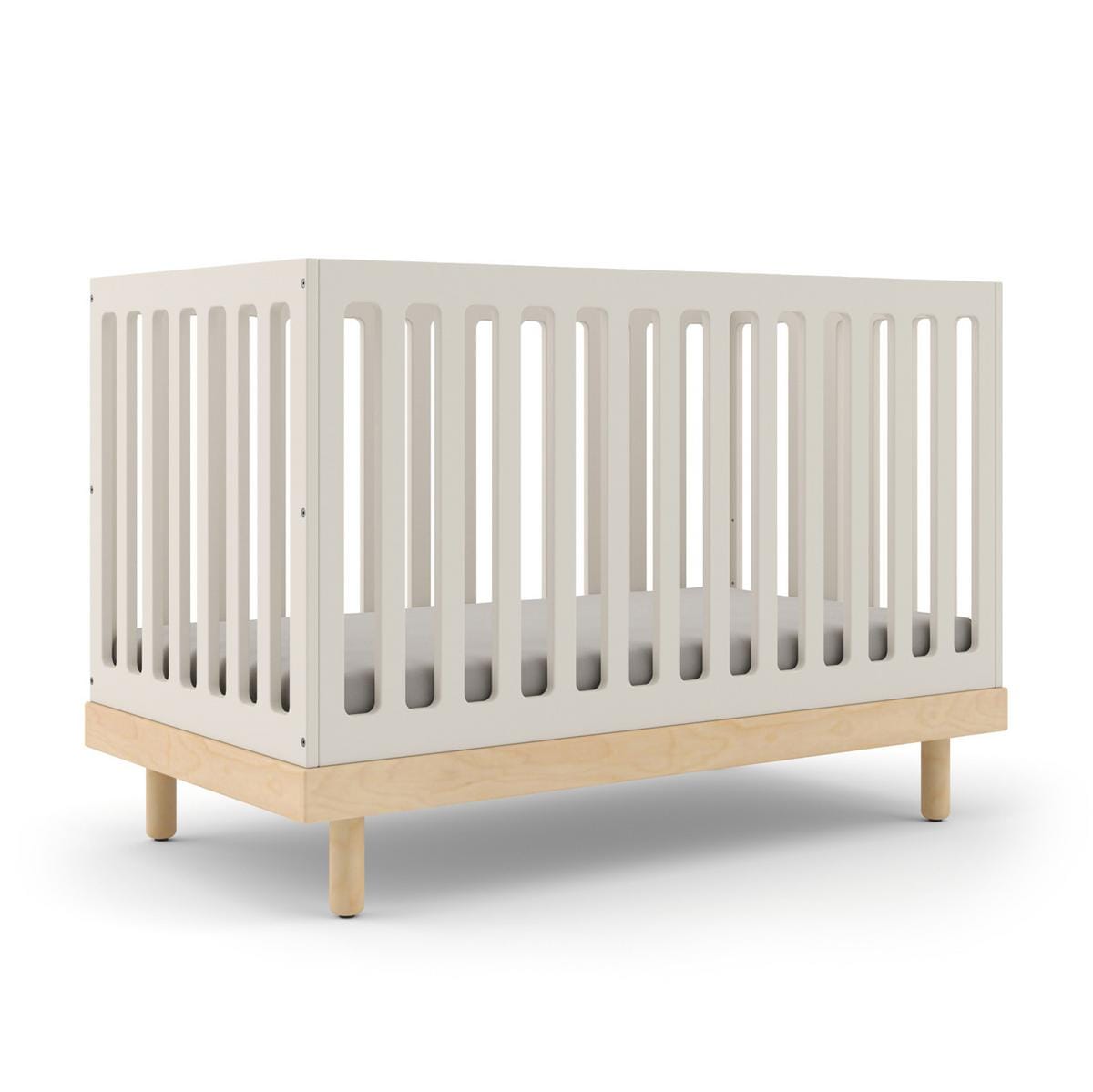 Oeuf Classic Crib - White / Birch - 3CR001