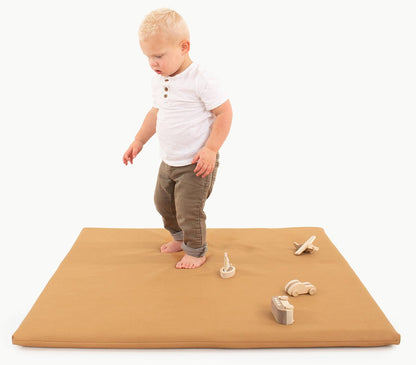 Gathre Padded Play Mat, Mini - Camel Square - GPADMINCAM