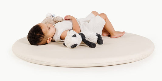 Gathre Padded Play Mat, Mini - Ivory Circle - GPADMINCIRIVR