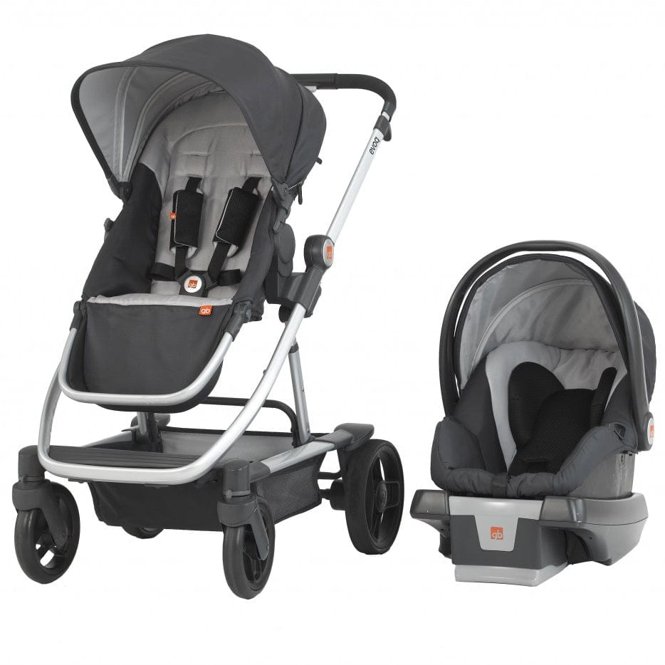 GB EVOQ 4-in-1 Travel System - Charcoal