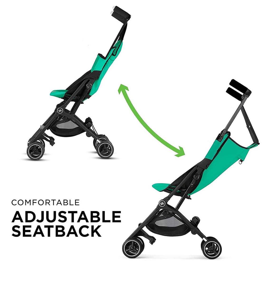 GB Pockit GO Ultra Compact Lightweight Stroller - Satin Black