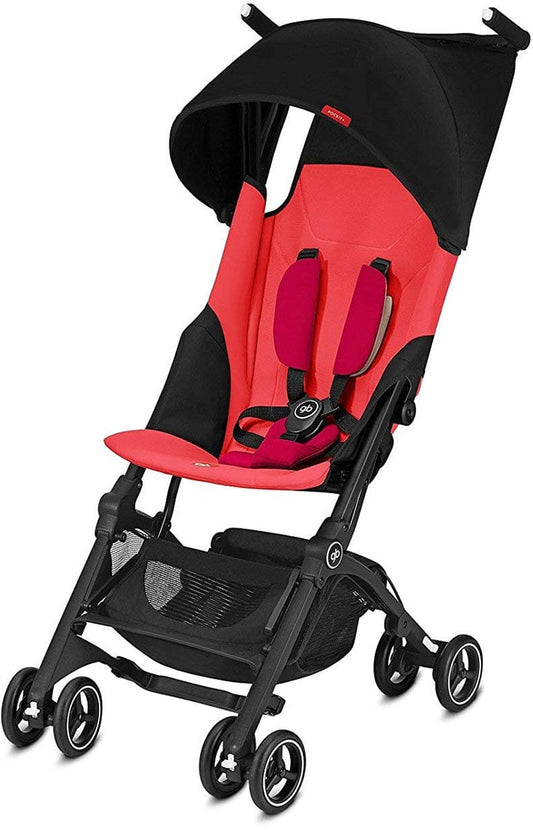 GB Pockit Plus Ultra Compact Lightweight Stroller - Cherry Red - 618000793