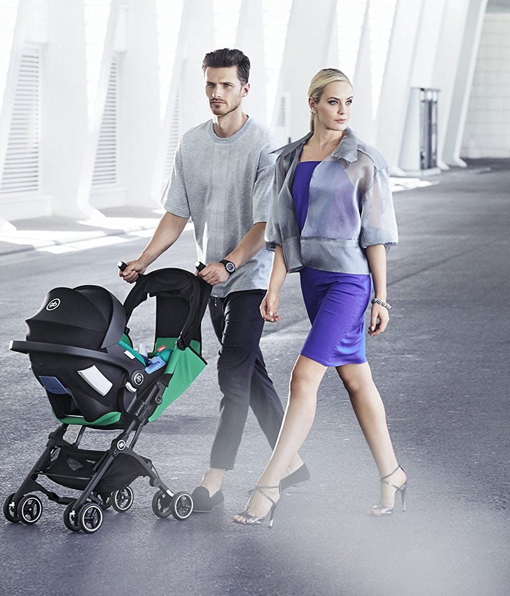 GB Pockit Plus Ultra Compact Lightweight Stroller - Satin Black - 618000791