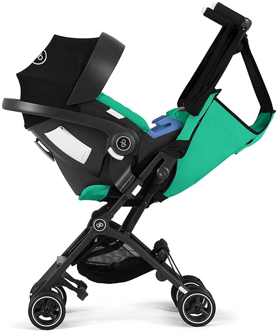GB Pockit Plus Ultra Compact Lightweight Stroller - Satin Black - 618000791