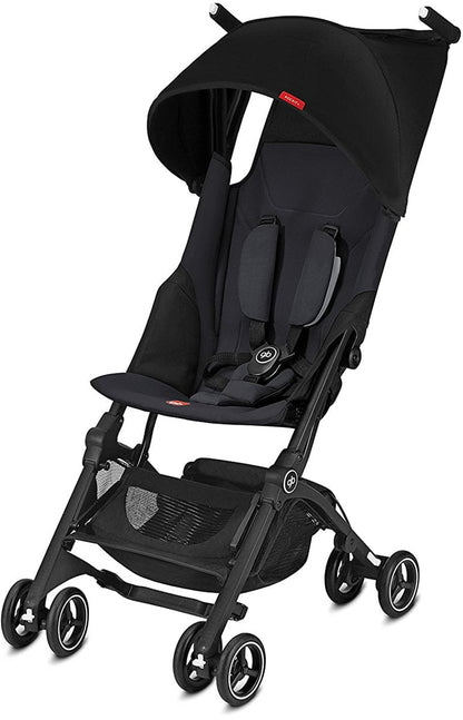 GB Pockit Plus Ultra Compact Lightweight Stroller - Satin Black - 618000791
