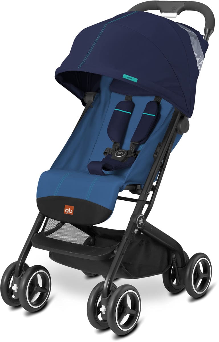 GB Qbit Plus Compact Stroller - Sea Port Blue