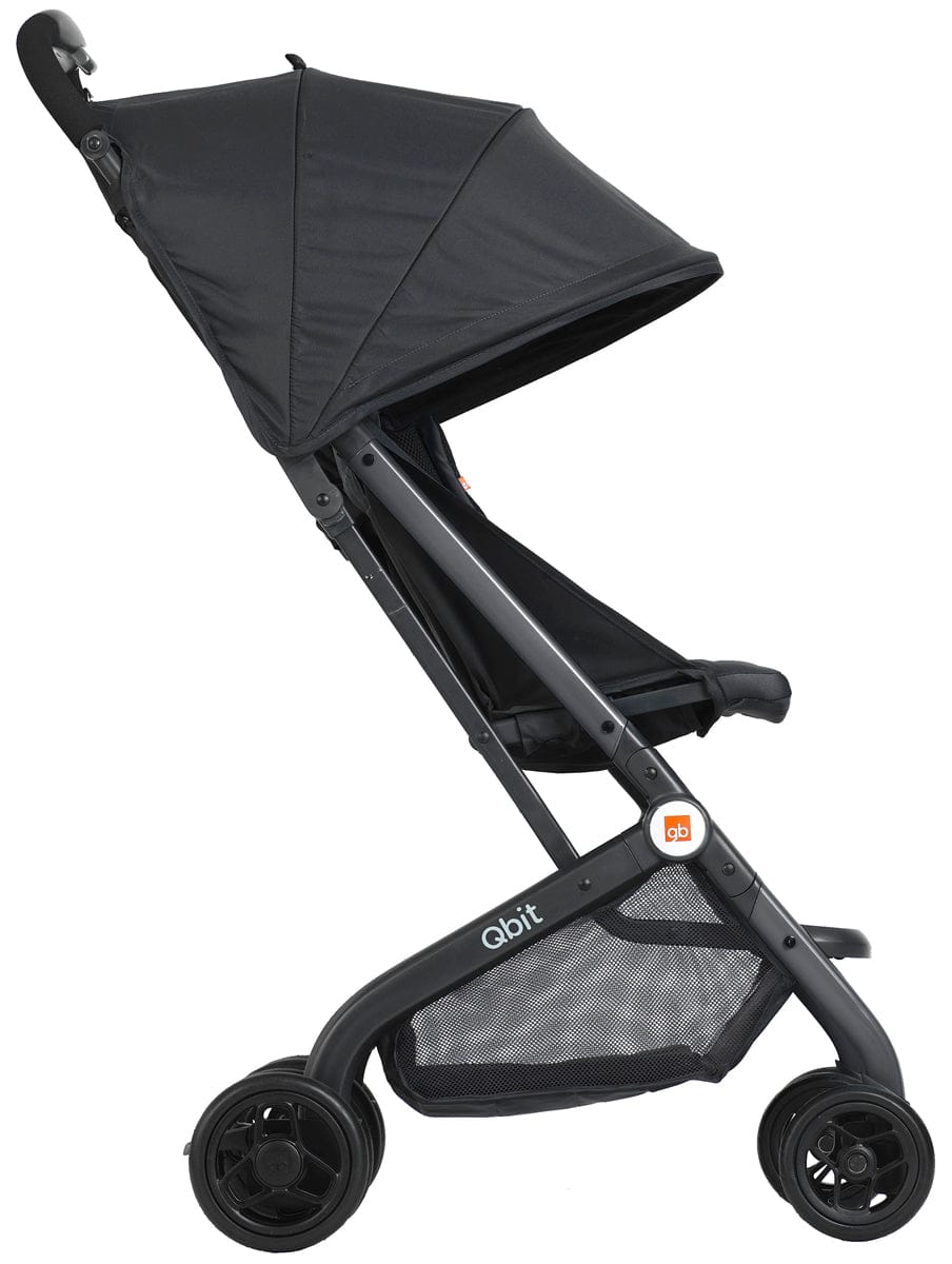 GB Qbit Travel Stroller - Charcoal - 10AW1G-CHA4U