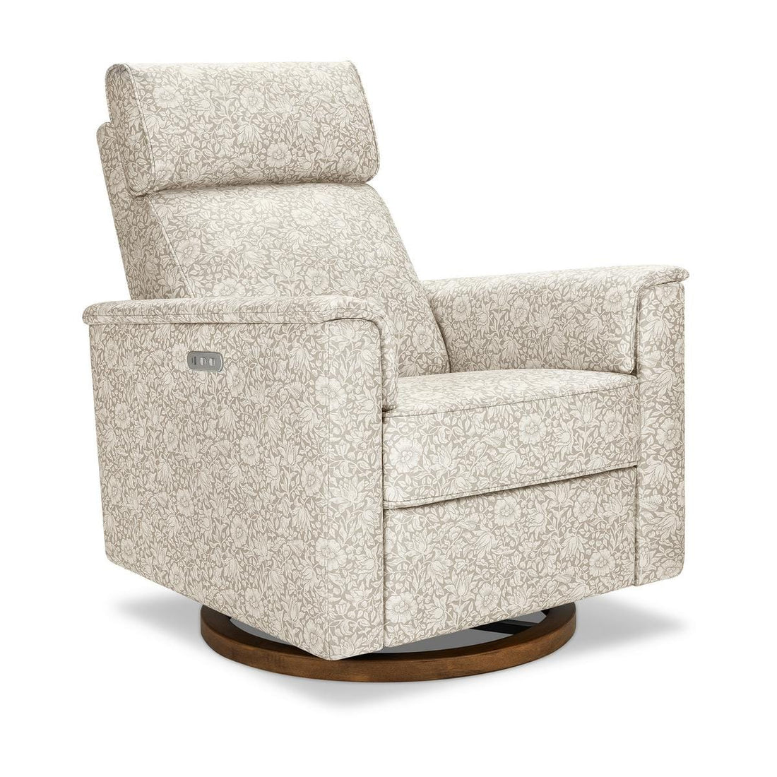 Morris & Co. x Namesake Willa Plus Power Glider Recliner w/ Power Headrest - Mallow in Ash - M17186MADB