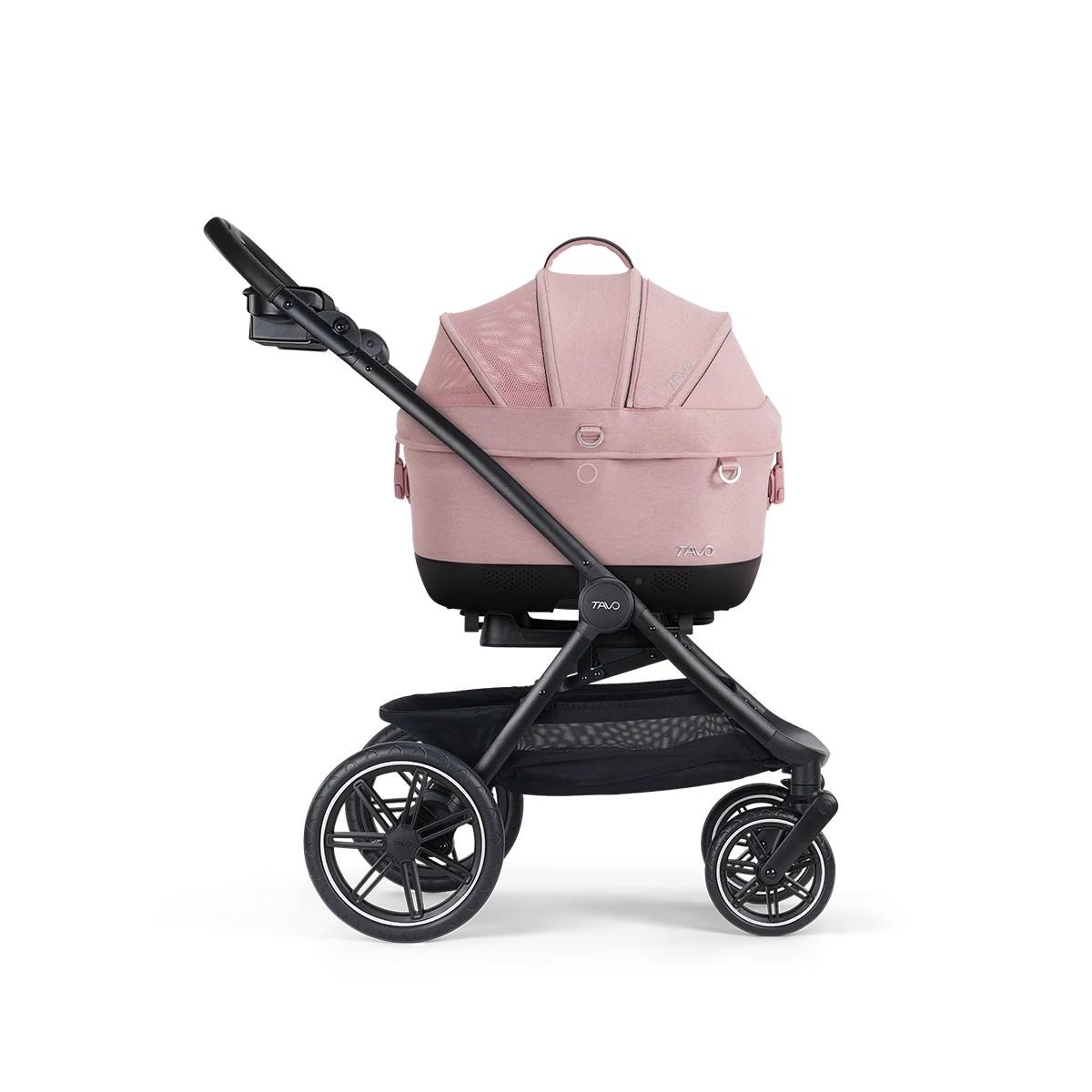 Tavo Pets Maeve iso5X Wind + Roscoe Trek Pet Travel System Bundle - Sakura
