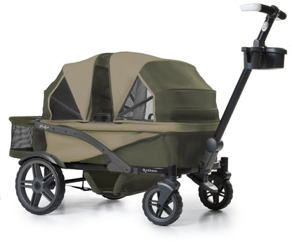 Gladly Family Anthem4 All-Terrain (4 Seater) Stroller Wagon Adventure Bundle - Forest - WAG-ADV-4-S