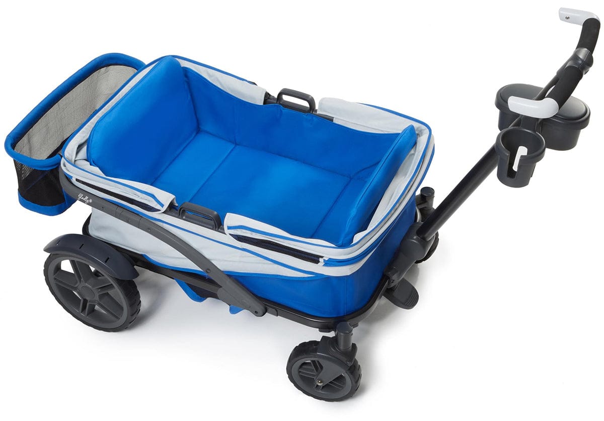 Gladly Family Anthem4 ICS All-Terrain (4 Seater) Stroller Wagon -Electric Silver - WAG-ELE-4-S