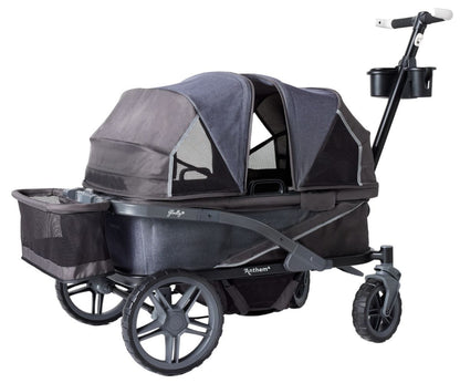 Gladly Family Anthem4 ICS All-Terrain (4 Seater) Stroller Wagon - Graphite - WAG-GRA-4-S