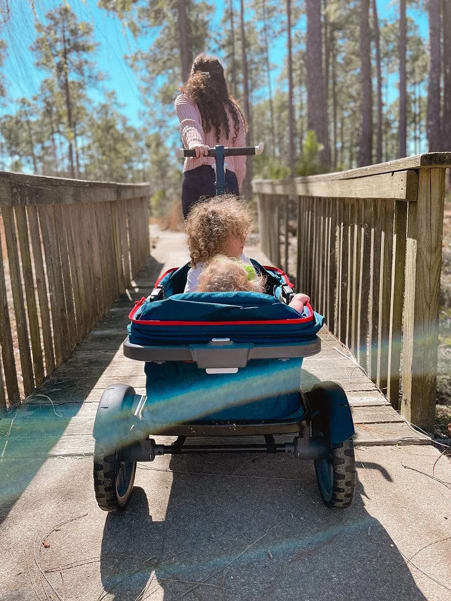 Gladly Family AnthemZ All-Terrain (2 Seater) Stroller Wagon - Wild Berry - ZWA-NEO-2-S