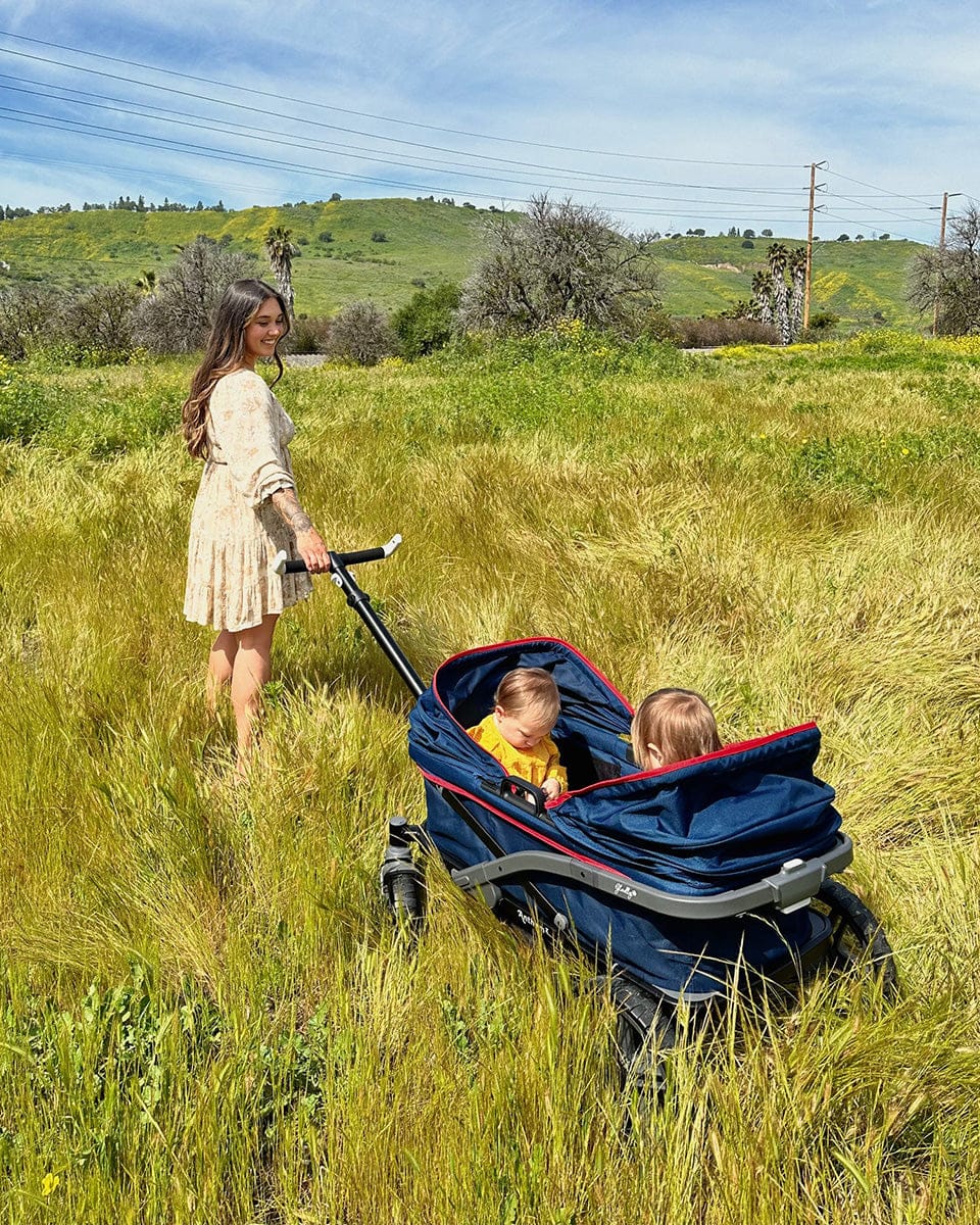 Gladly Family AnthemZ All-Terrain (2 Seater) Stroller Wagon - Wild Berry - ZWA-NEO-2-S