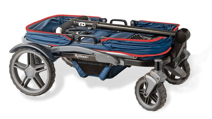 Gladly Family AnthemZ All-Terrain (2 Seater) Stroller Wagon - Wild Berry - ZWA-NEO-2-S